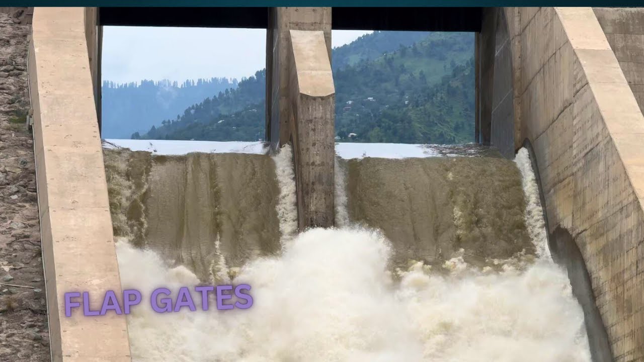 Flap Gates Fully Opened