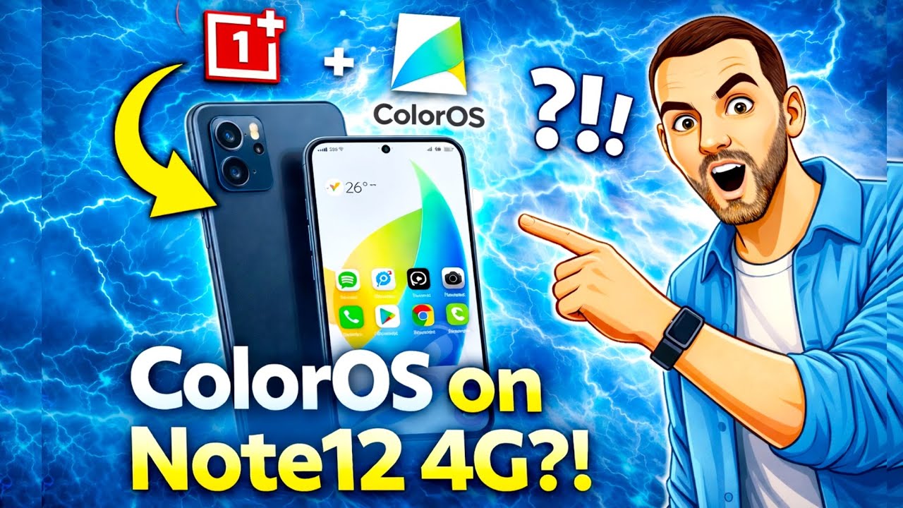 This Shouldn’t Be Possible… ColorOS on Note 12 4G