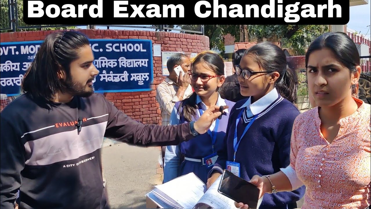 Surprise Reaction of Chandigarh Students After Board Exams - Chandigarh Wala