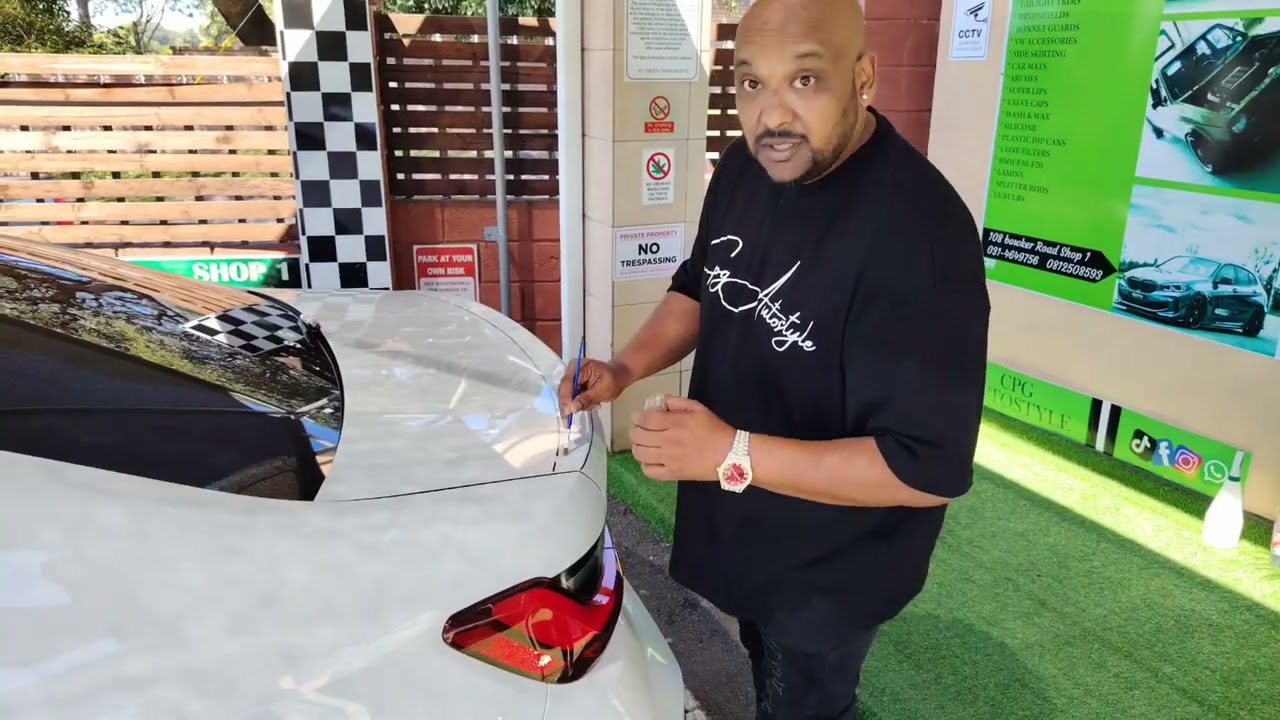 How to install boot spoiler - M3 G80 Boot Spoiler installed by Mr Cpg himself @cpg Autostyle...