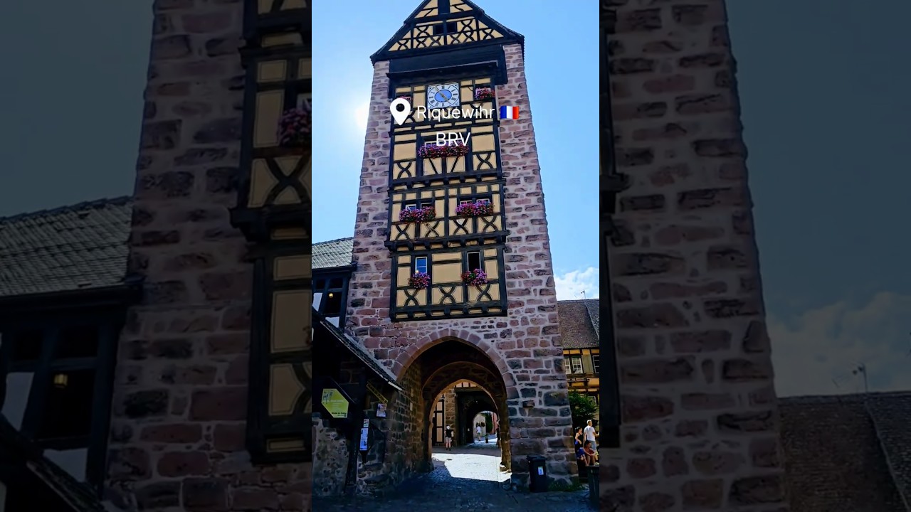 Most beautiful village? Riquewihr France 🇨🇵