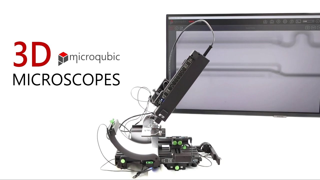 Microqubic MRCL700 3D microscope | automatic focus stacking, live measurements, and more