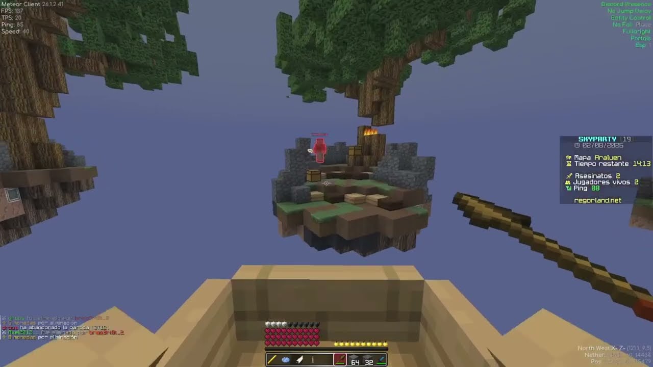 Flying on POLAR Anticheat  | ft. Meteor Client