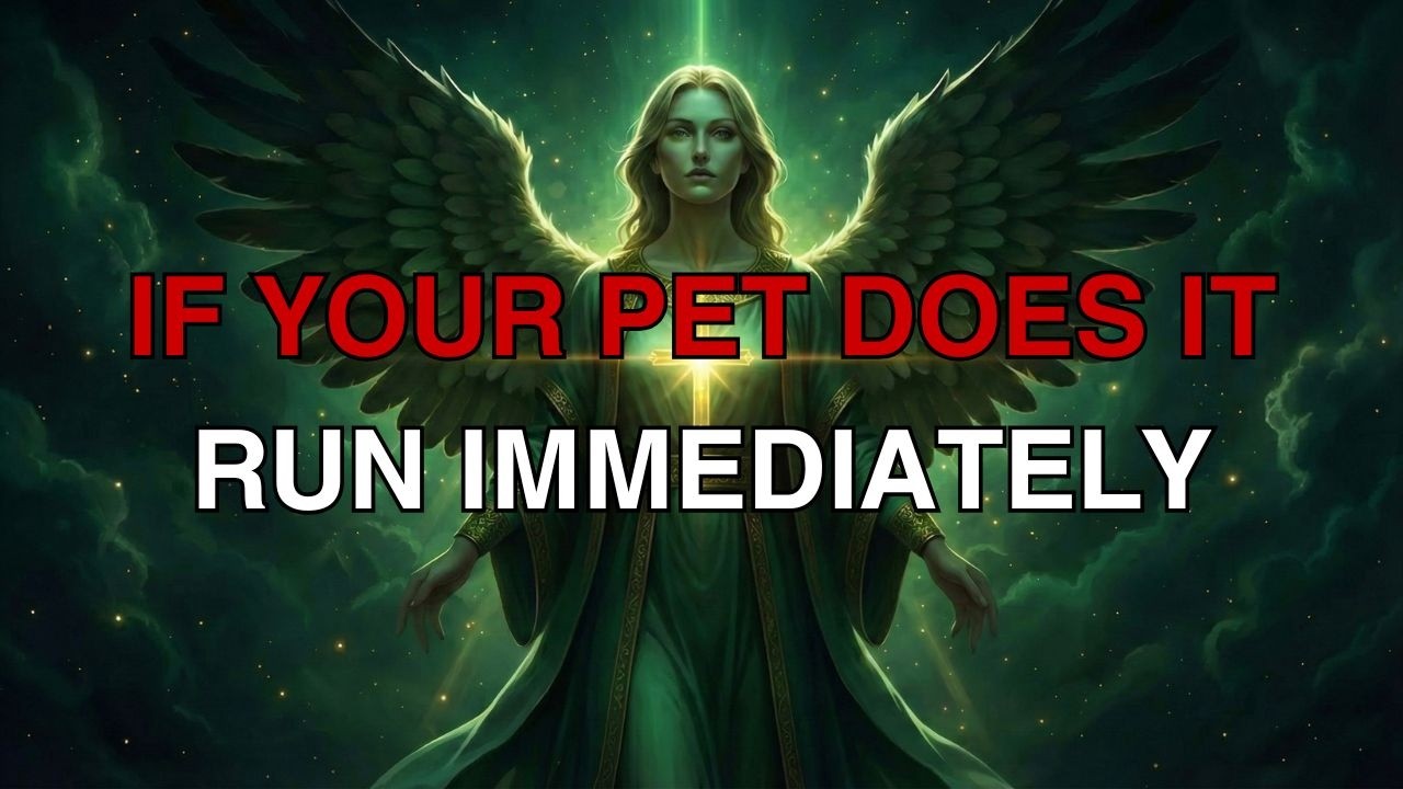 Chosen One, Your Pet is Warning You. Big Disaster Is Coming
