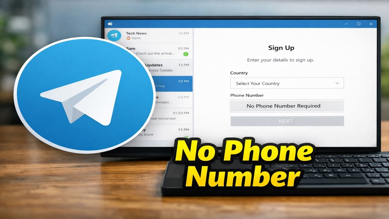 Как пользоваться Telegram на компьютере без номера телефона