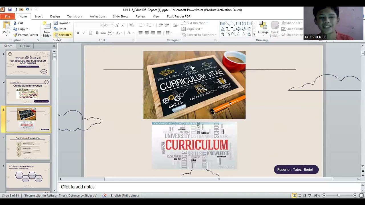 CURRICULUM INNOVATION