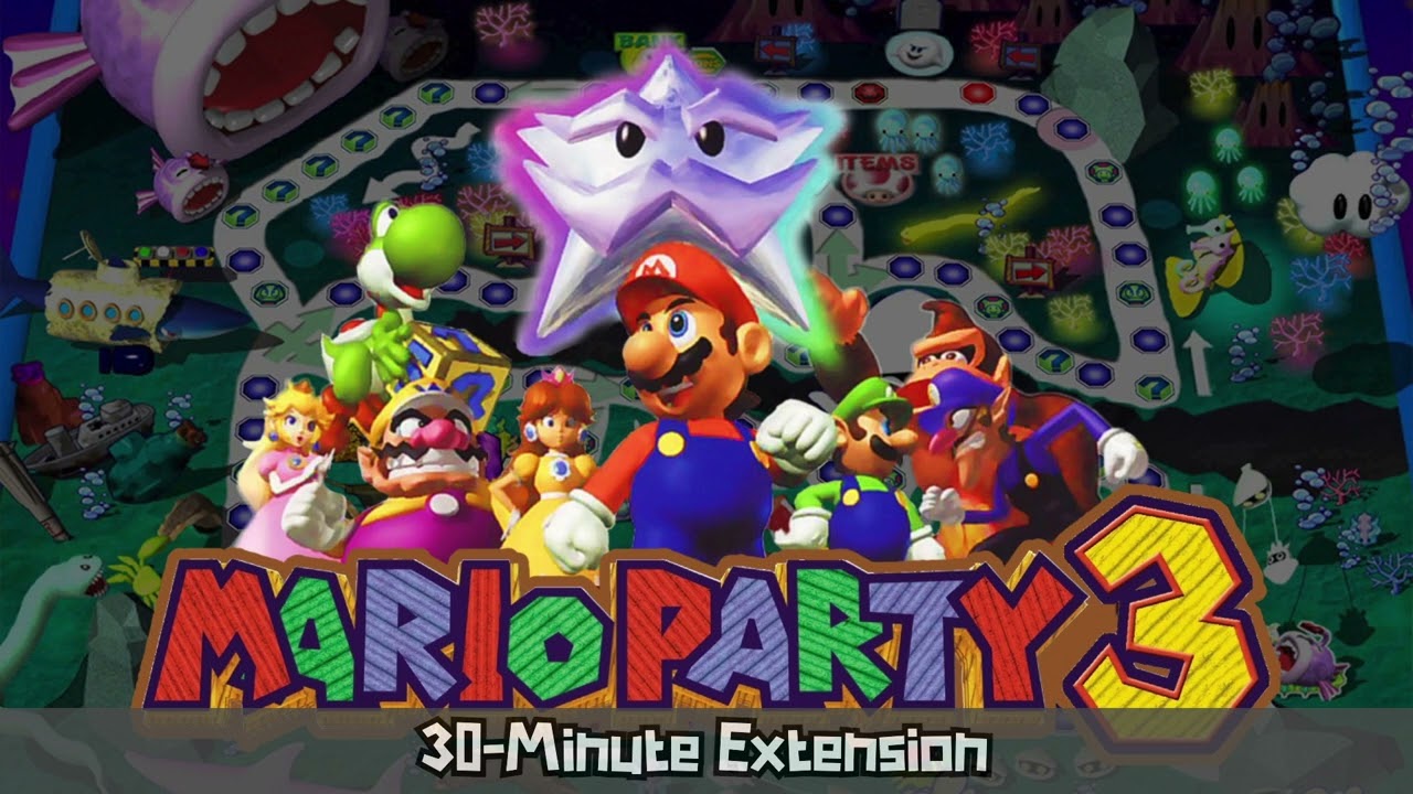 [30-Minute Extension] Deep Bloober Sea - Mario Party 3 (Slowed Down)