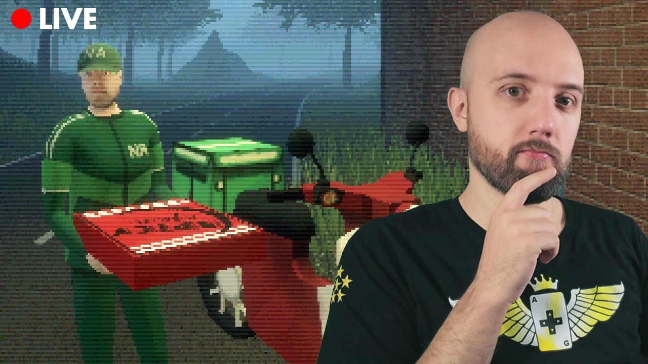 LIVE - La PIZZA🍕 degli ORRORI - Delivery Man