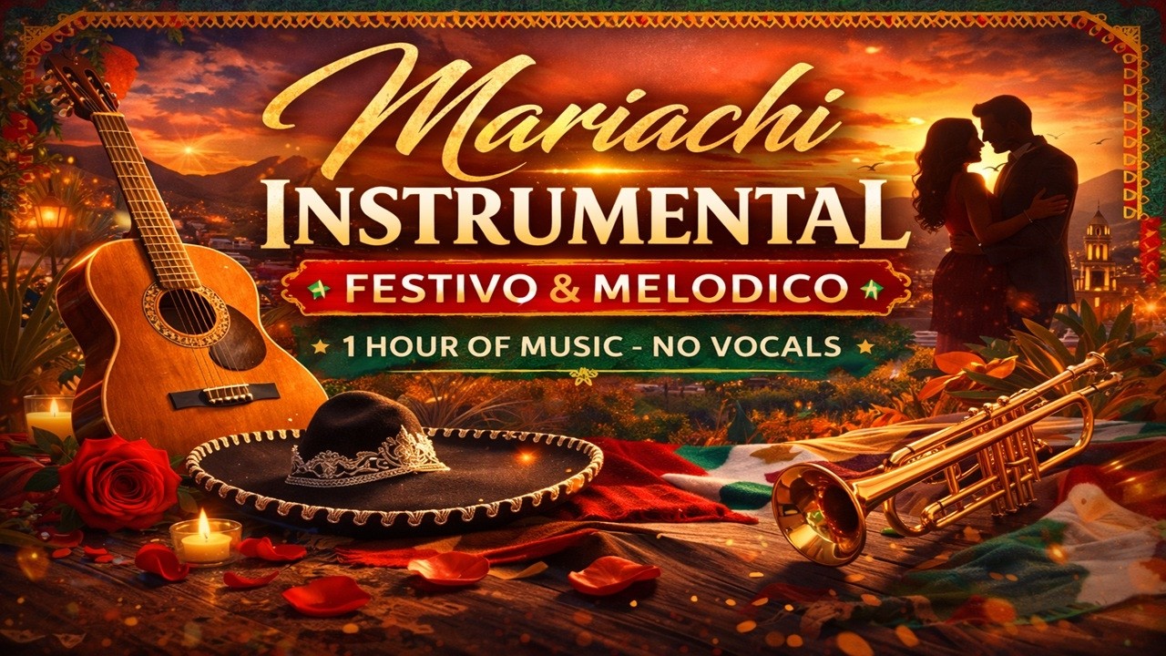 Traditional Mariachi Instrumental 🎶 | 1 Hour of Mexican Guitar & Trumpet