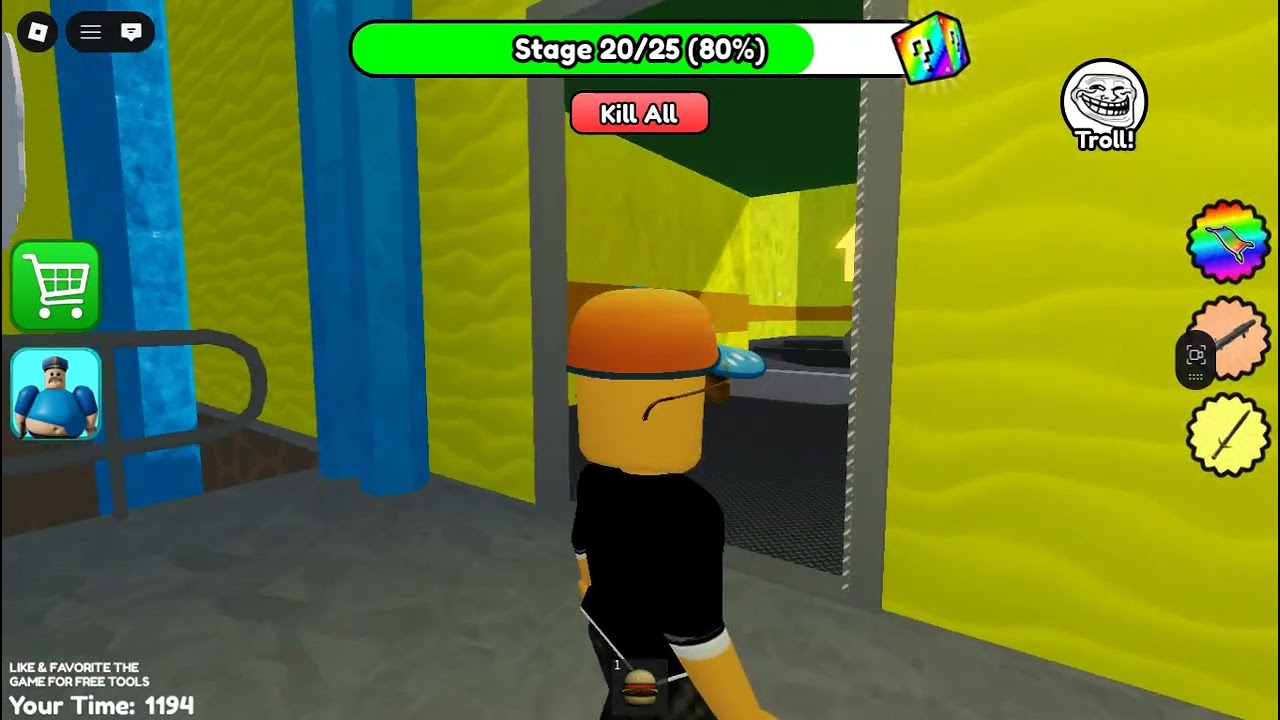 SQUAREPANTS BARRY PRISON RUN
