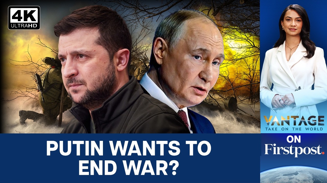 Путин заявляет, что война между Россией и Украиной, возможно, подходит к концу, несмотря на напад...