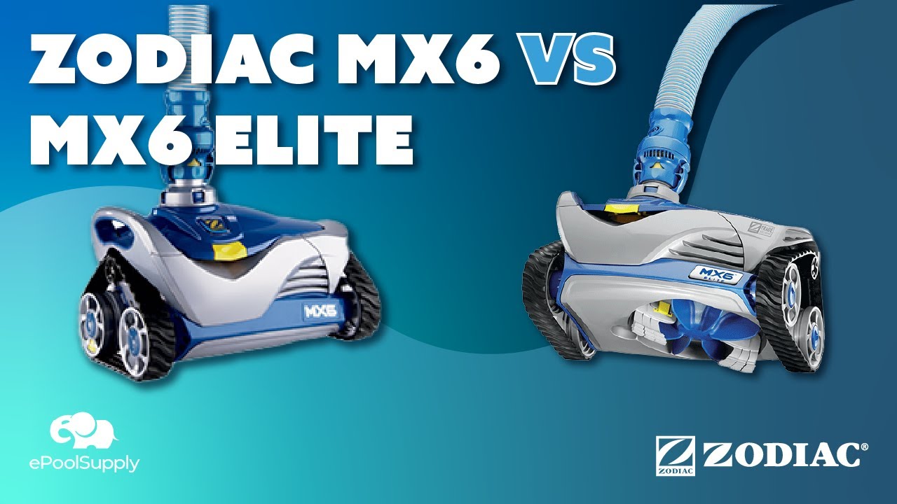 Zodiac MX6 vs MX6 Elite - Suction Pool Cleaners