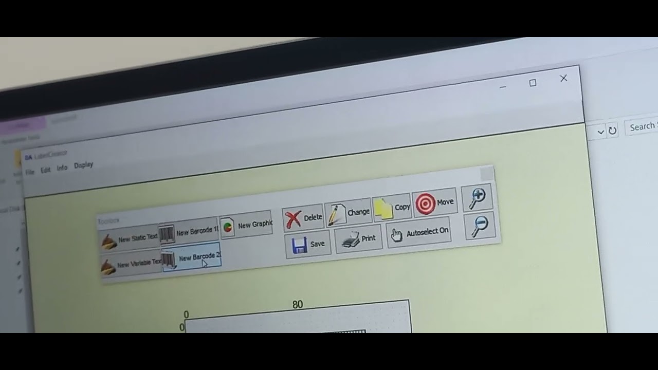 New airbag machine ka printer ke dvara barrcode generate krna