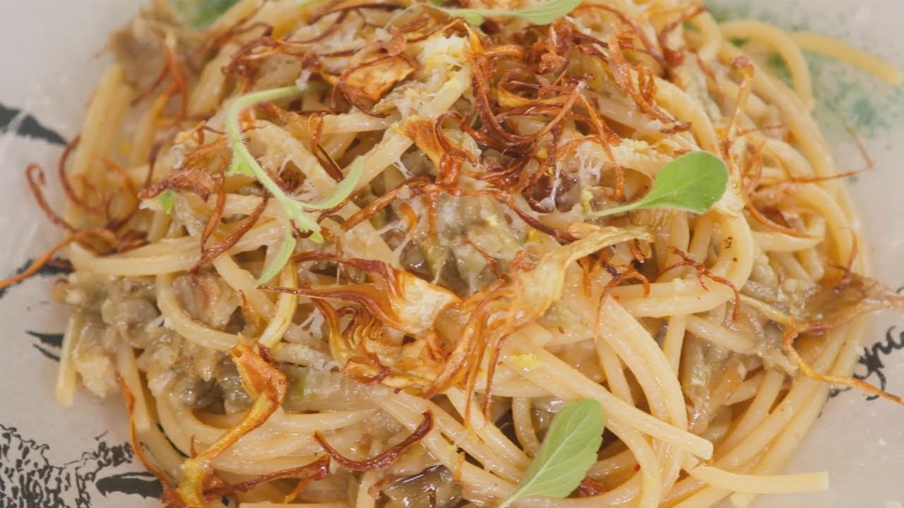 Pasta con i carciofi | Cucina In Balcone con Ruben