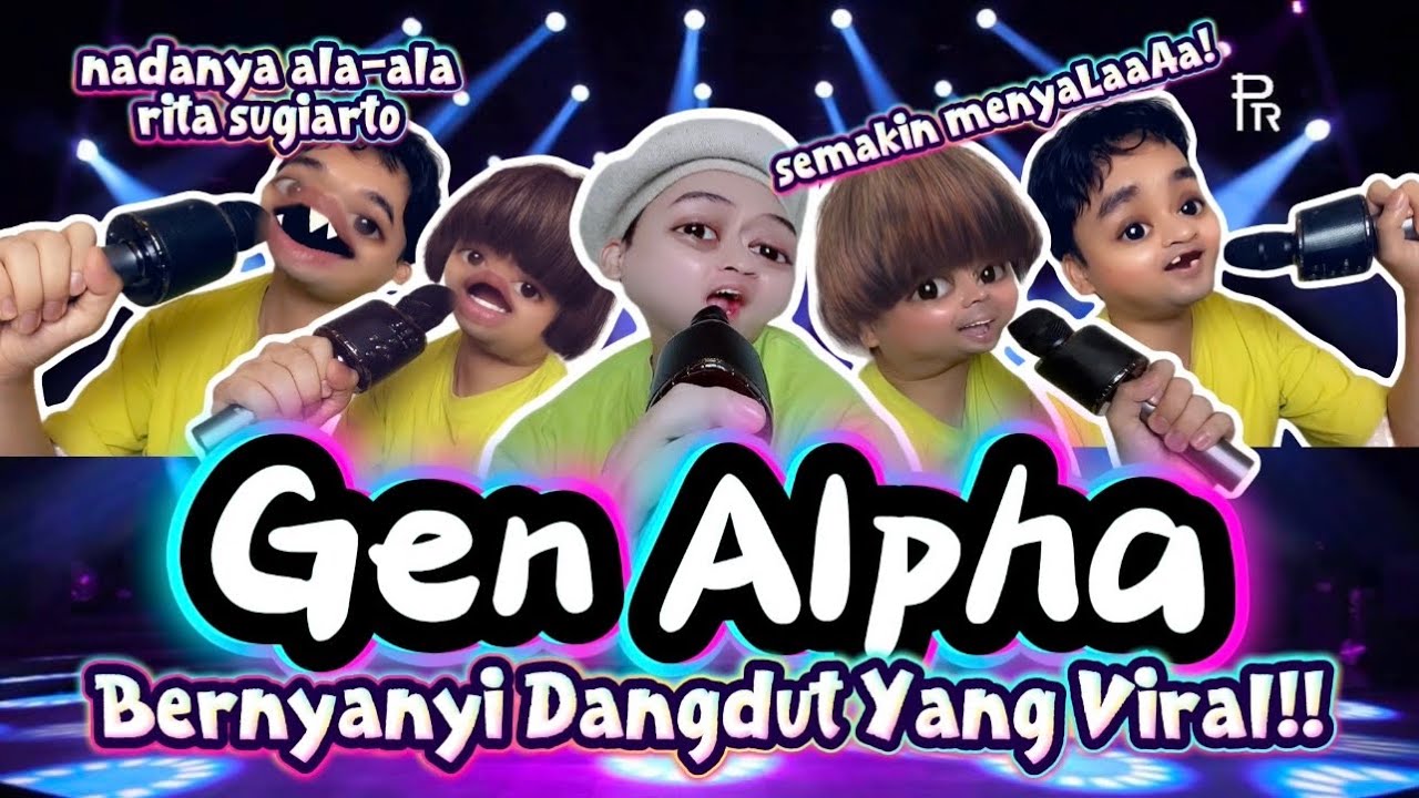 GEN ALPHA BERNYANYI 