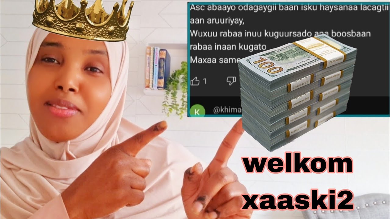 XAJIGA AYAAN UGU AROOSINYA LACAGTII 💸AN ARUURSHAY #Ruumichannel#