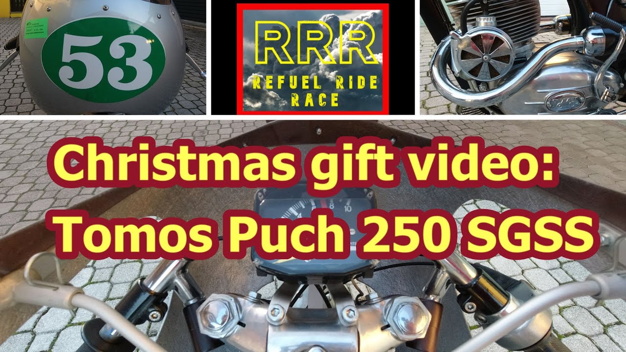 The Tomos Puch 250 SGSS start up - this is how a proper sports bike should sound