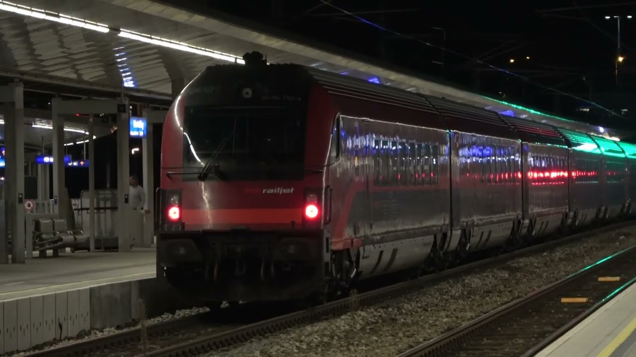 Bahn, Bus und Tramverkehr in Wien Meidling | CD 1216 | ÖBB 2070 | CD Railjet | ÖBB 2016 | CAT 1016