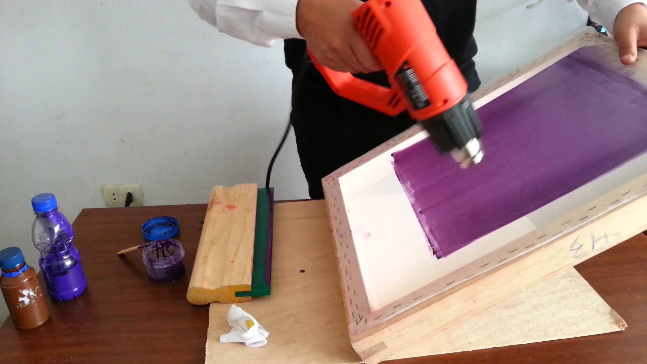 COMO EMULSIONAR UNA MALLA SERIGRAFICA 3° FORMA 💪.