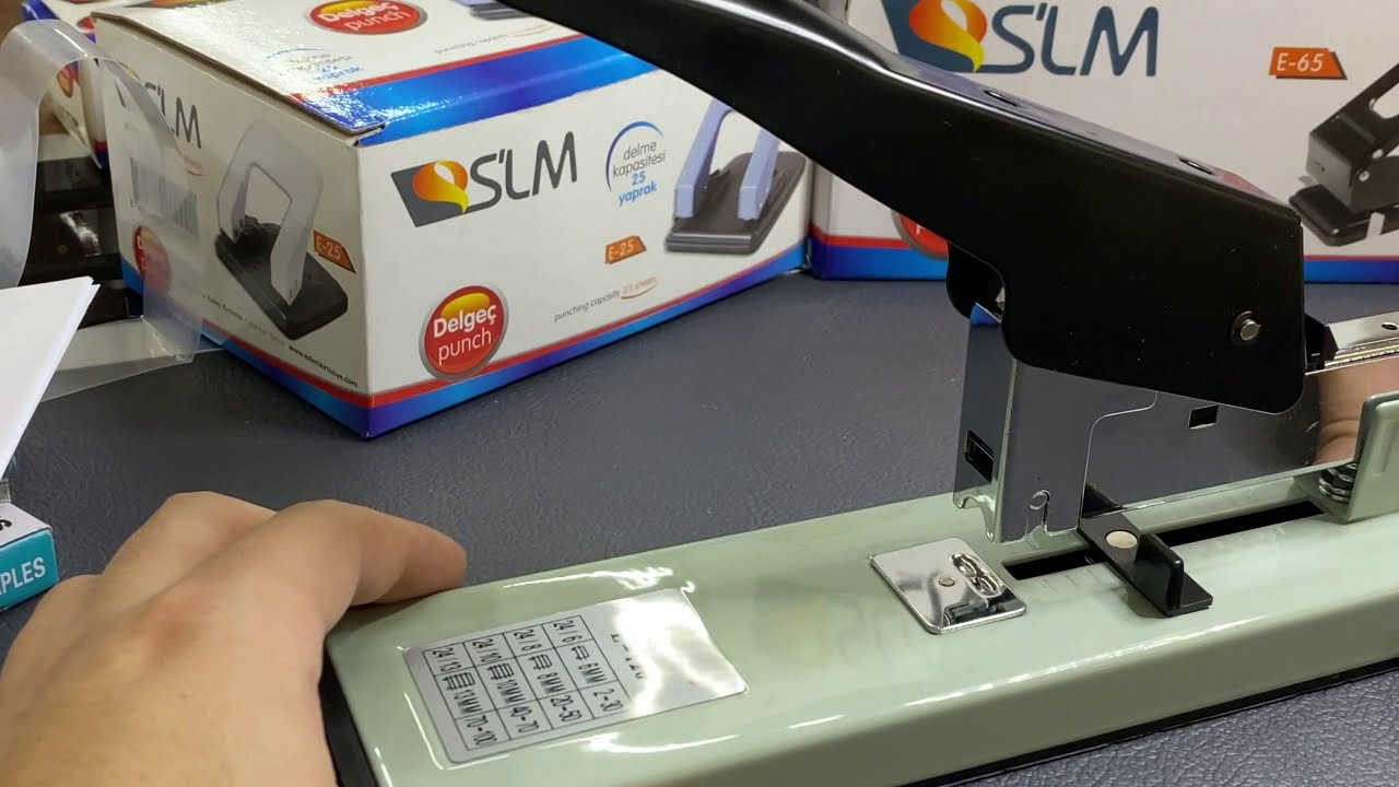 SLM E-80 ARŞİV TİPİ ZIMBA MAKİNESİ (ÜRÜN İNCELEME)