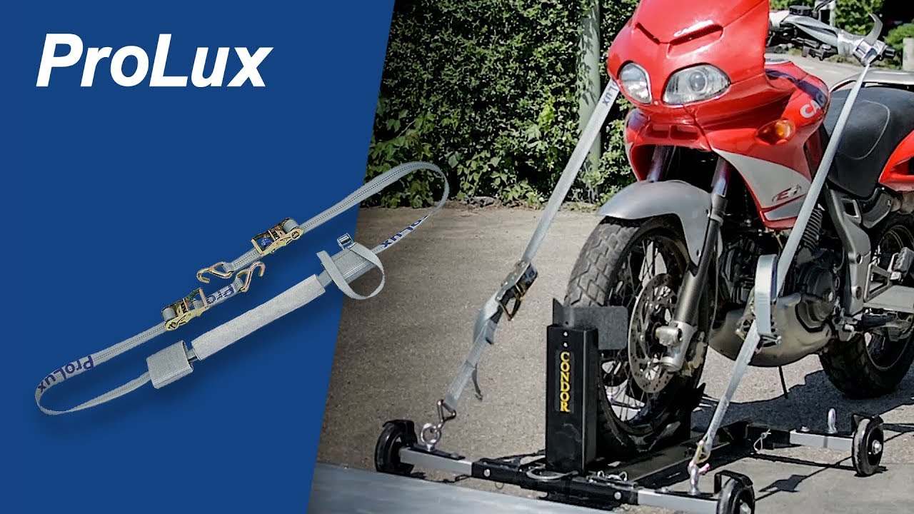 ProLux Motorrad-Schnellverzurrung - Rasche Sicherung auf dem Plateau