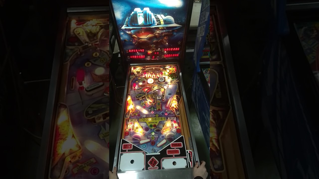Pinball Halley comet