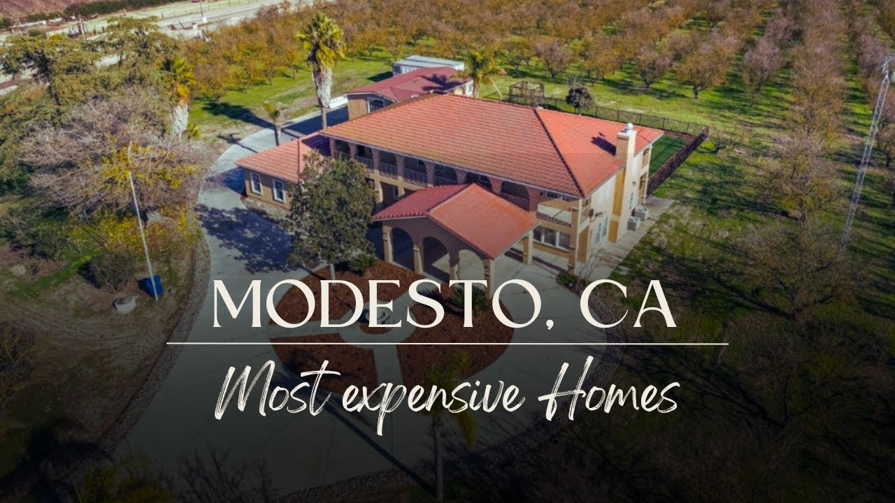 Top 5 Most Expensive Homes in Modesto, California