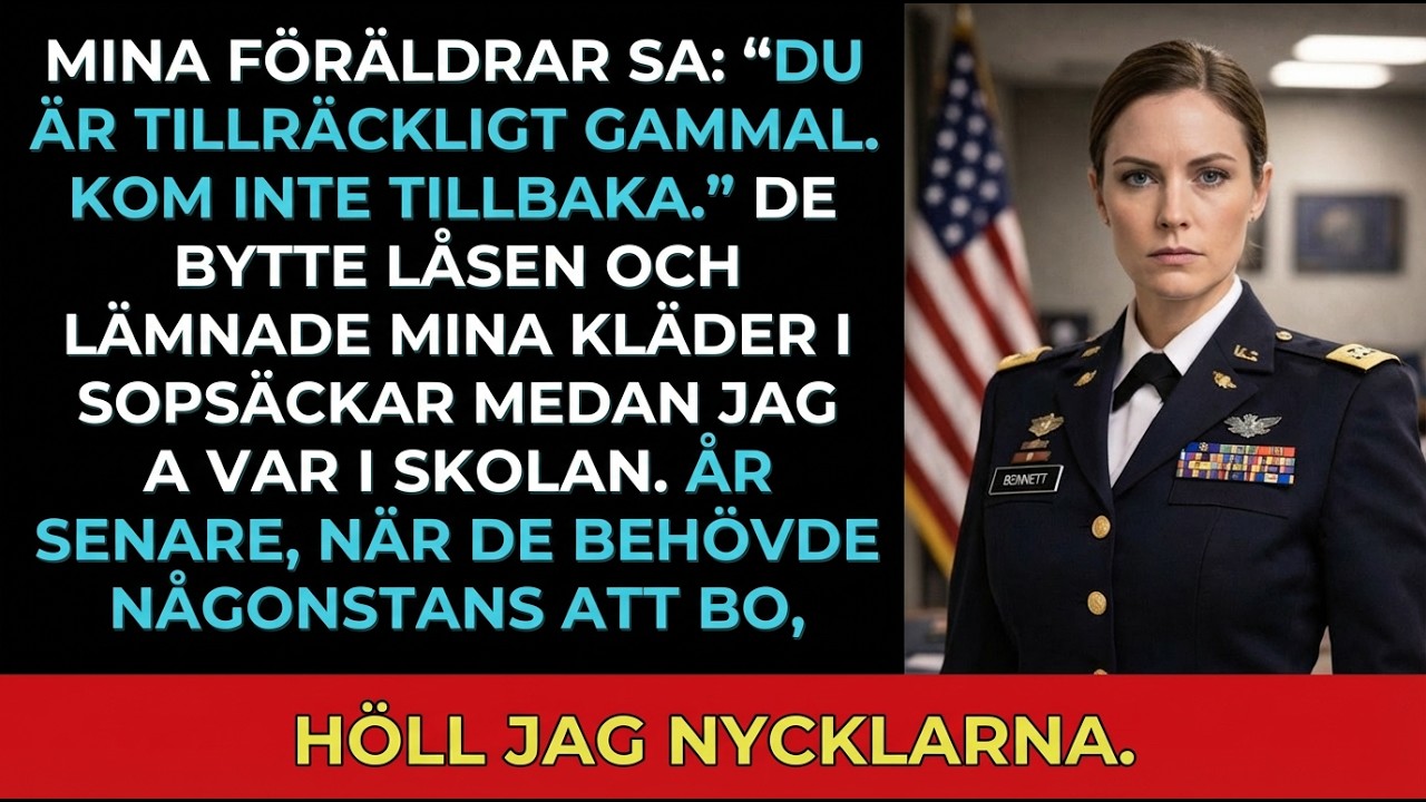 Vid 17 slängdes jag ut, kläder i säckar—kom aldrig tillbaka