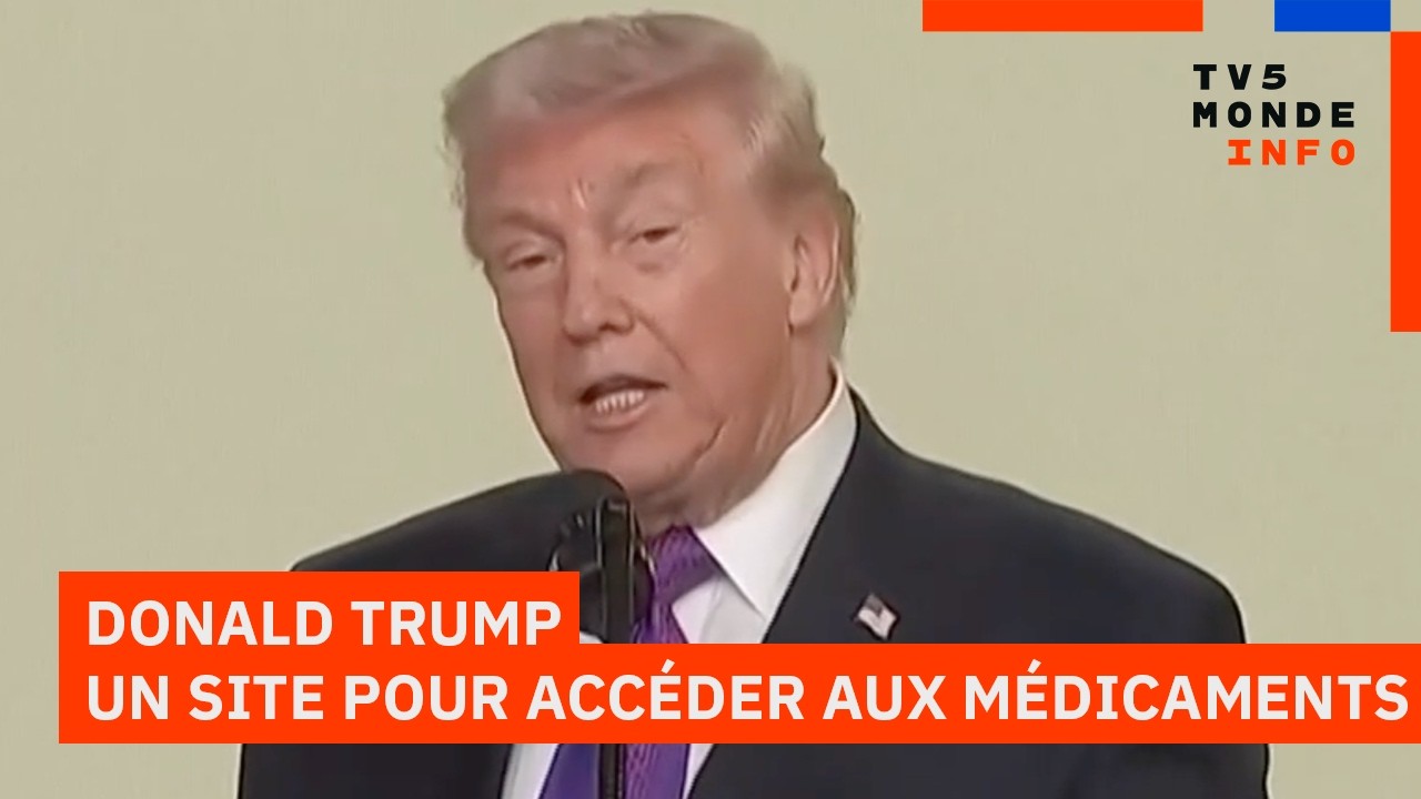 États-Unis : Donald Trump lance un site pour accéder à des médicaments pas chers