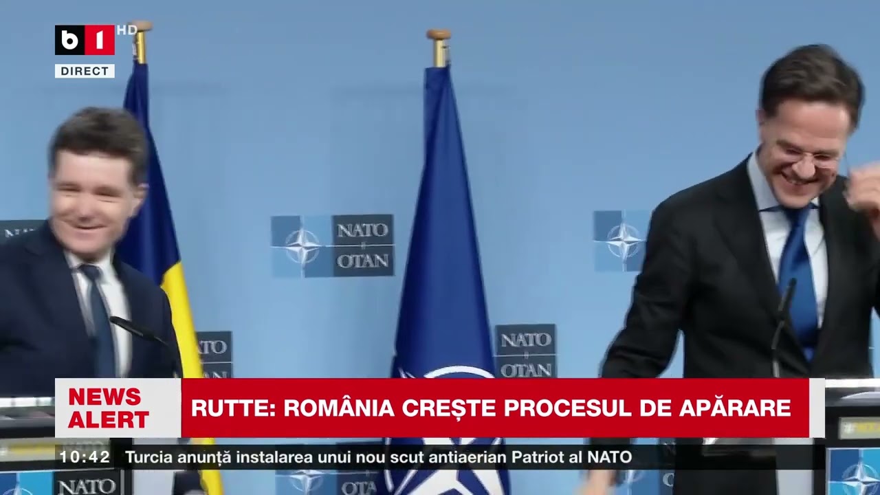 DECLARAȚII DE PRESĂ N. DAN ȘI MARK RUTTE_Știri B1TV_19 mar. 2026