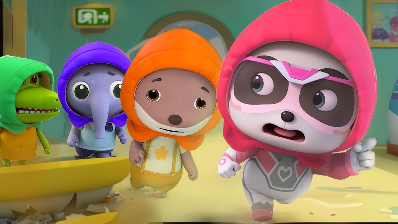 Kids Learn Earthquake Safety | Super Rescue Team | Best Cartoons for Kids | BabyBus TV