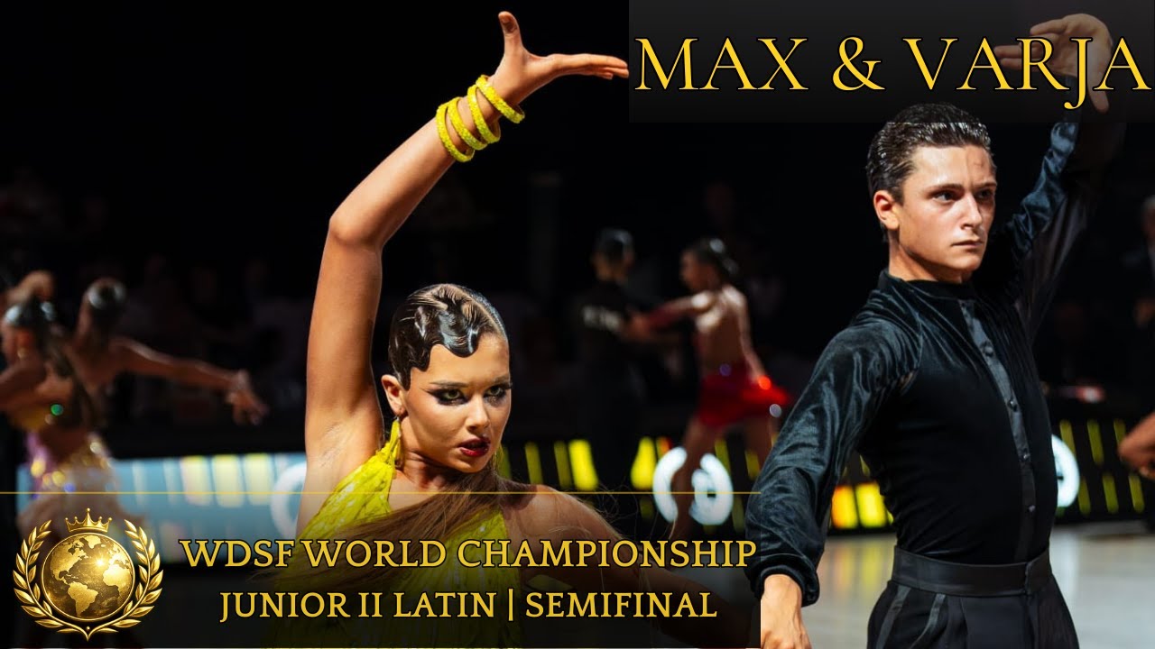WDSF World Championship 2025: Max & Varja | The Full Semifinal (All 5 Dances)