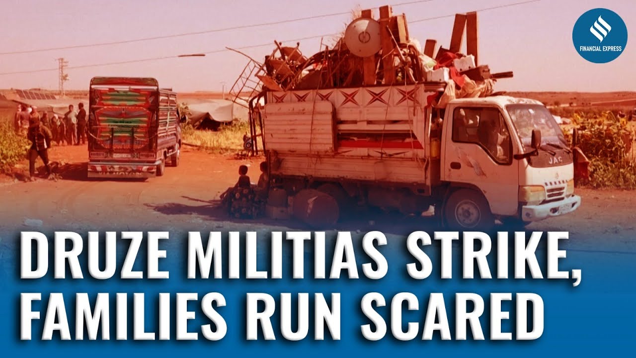 Syrian Families Flee Sweida as Druze Militias Launch Deadly Attacks on Bedouin Tribes| Israel |Syria