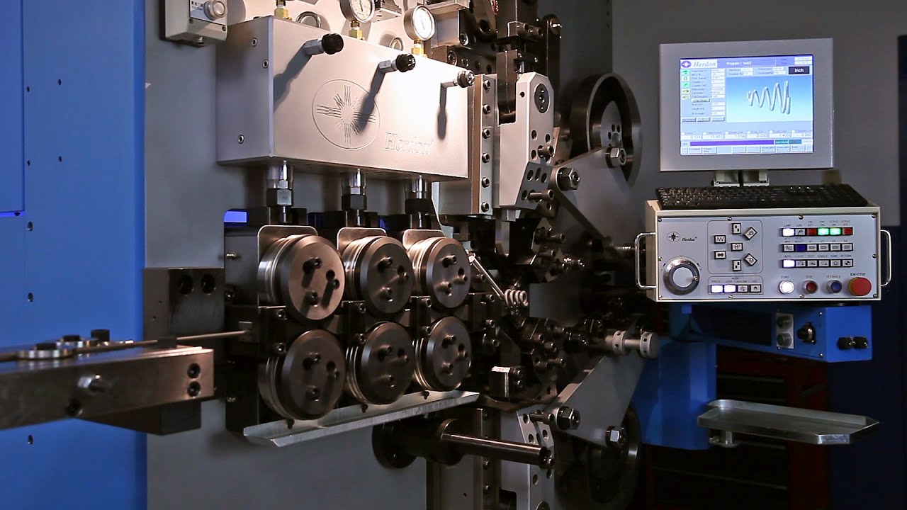 RK Trading Company - HCA Series Spring Machines