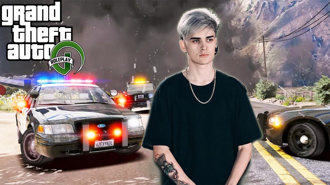 PERSECUCION POLICIAL A LIT KILLAH EN GTA V ROLEPLAY