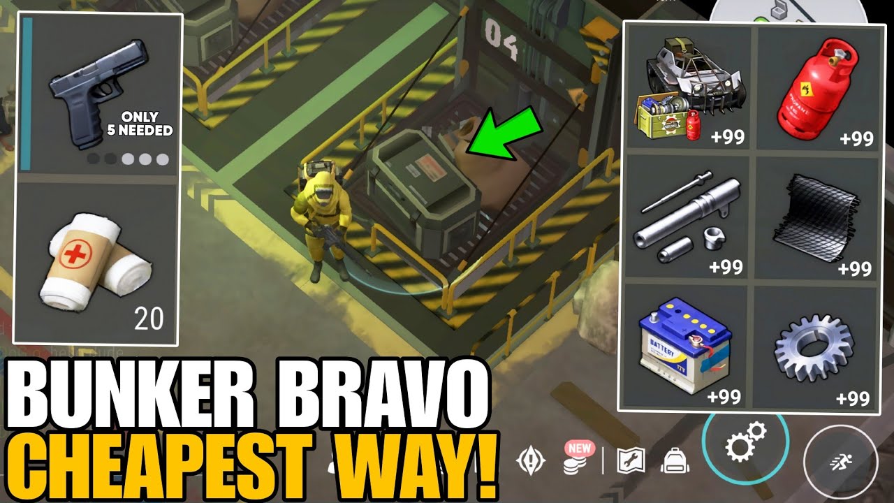 CHEAPEST WAY TO CLEAR BUNKER BRAVO AFTER NEW CHANGES IN 2026! - Last Day on Earth: Survival
