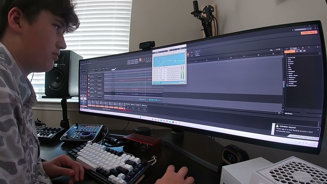 Watch Me Mix A 40 Track Song!