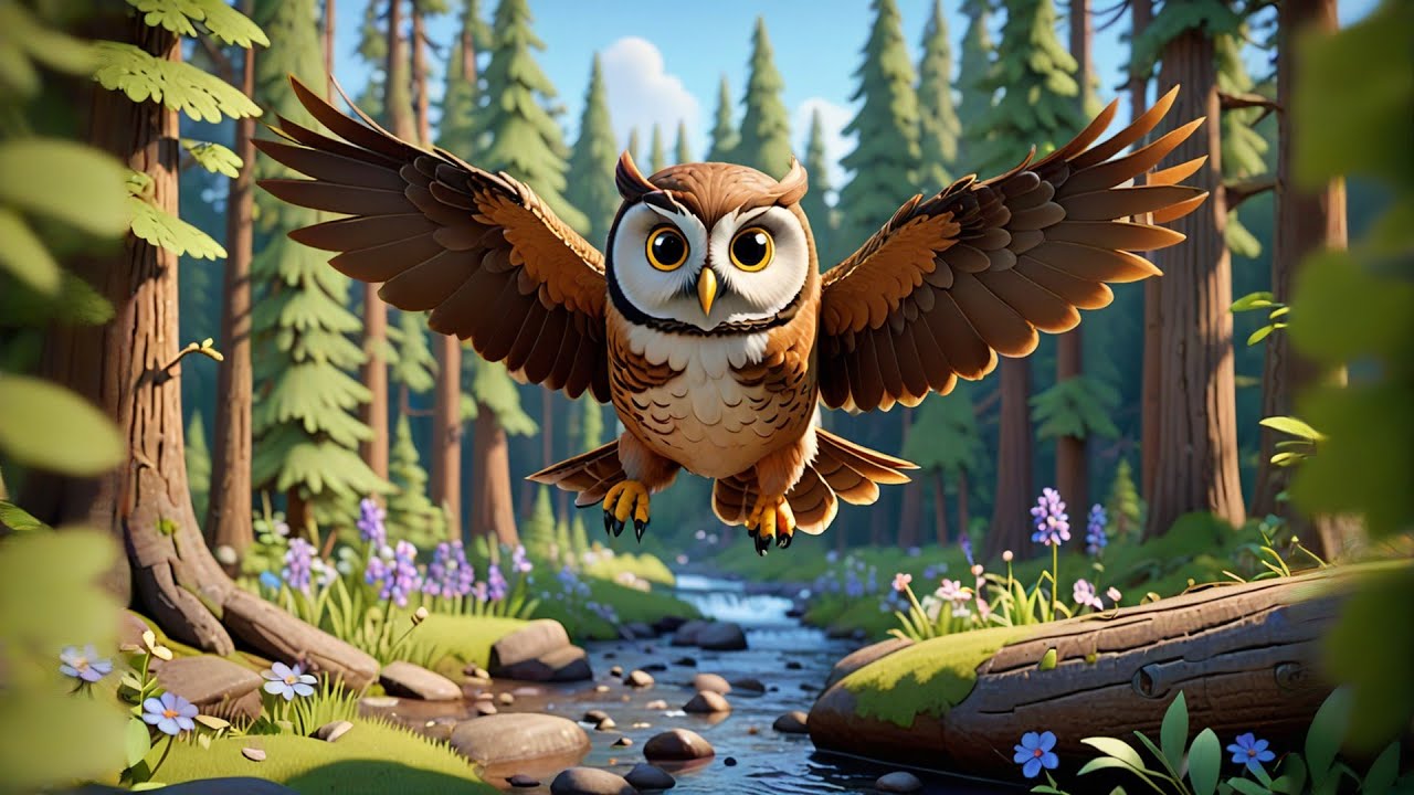 Ollie Owl Reads a Map + More Nursery Rhymes & Kids Songs