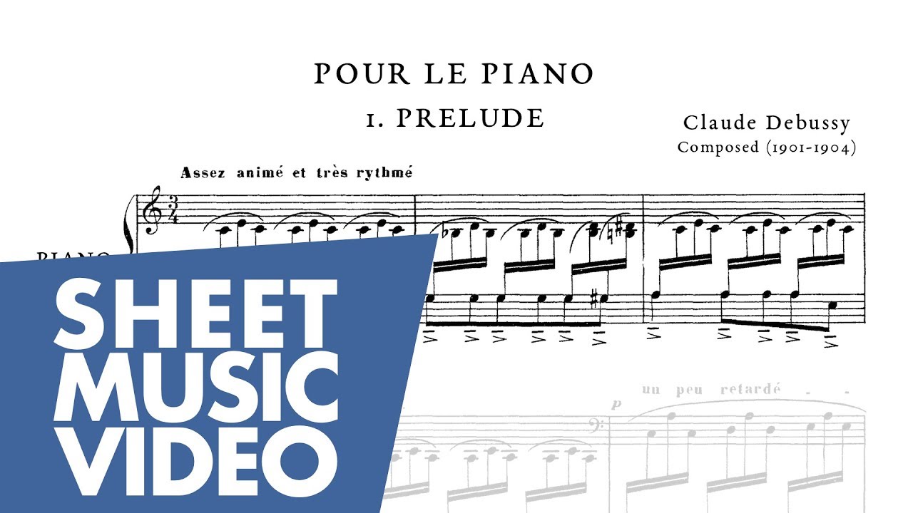 Debussy Pour le piano (FULL) Prélude, Sarabande, Toccata