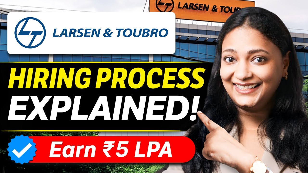 L&T HIRING Process for FRESHERS | Complete Details