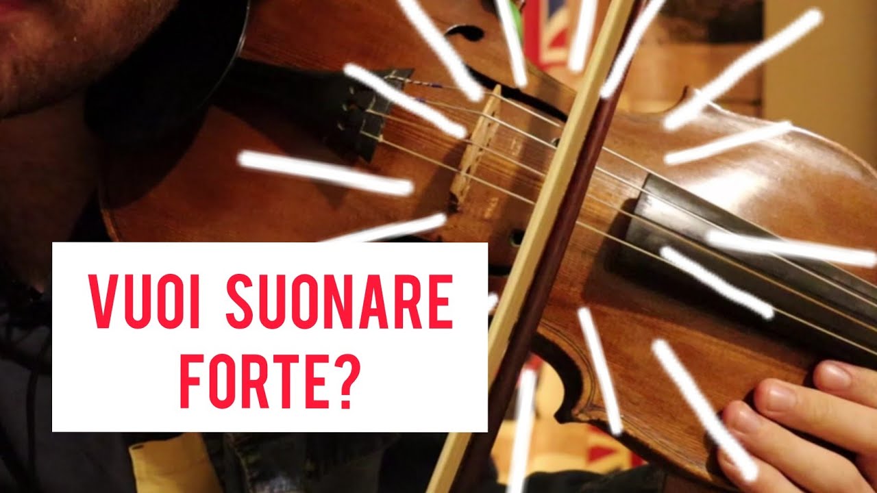 3 Tecniche per Suonare più Forte (Lezione di Violino)