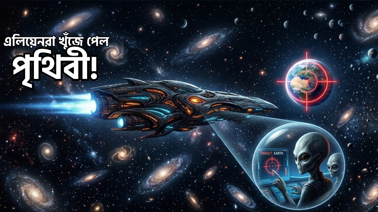 ব্রহ্মাণ্ডে আমাদের ঠিকানা! এলিয়েনরা কি পৃথিবী খুঁজে পাবে? 😱