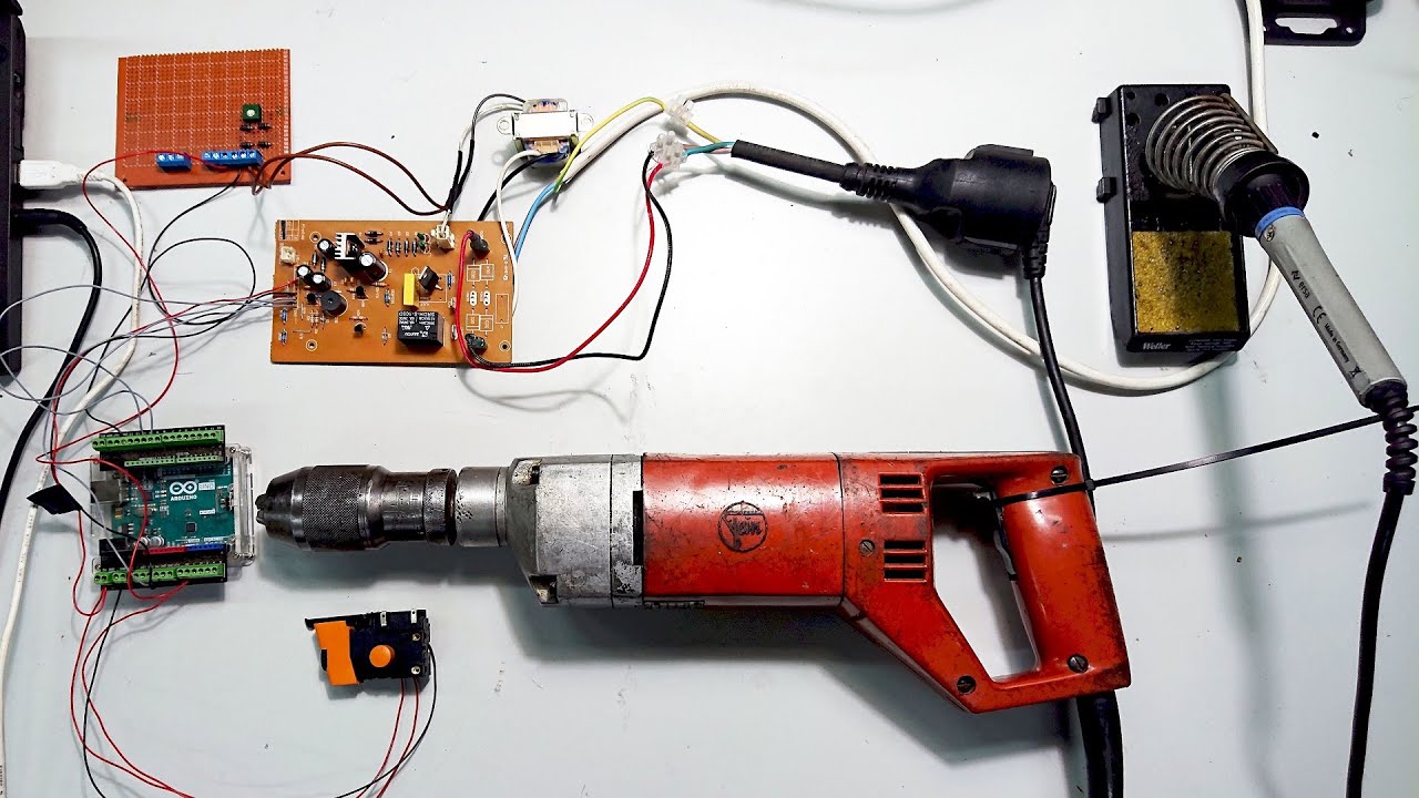 DIY Motor Speed Controller from Cheap Bread Machine