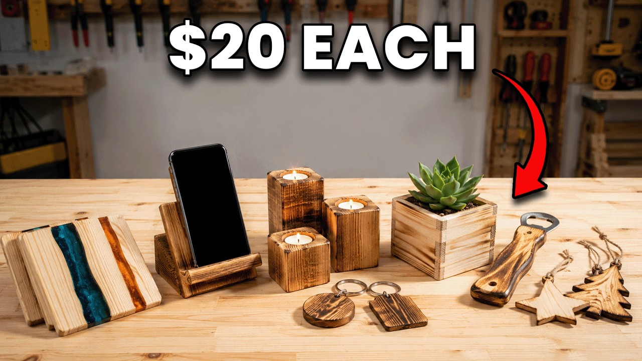7 Tiny Wood Projects I CAN'T Make Fast Enough &mdash; They SELL OUT!