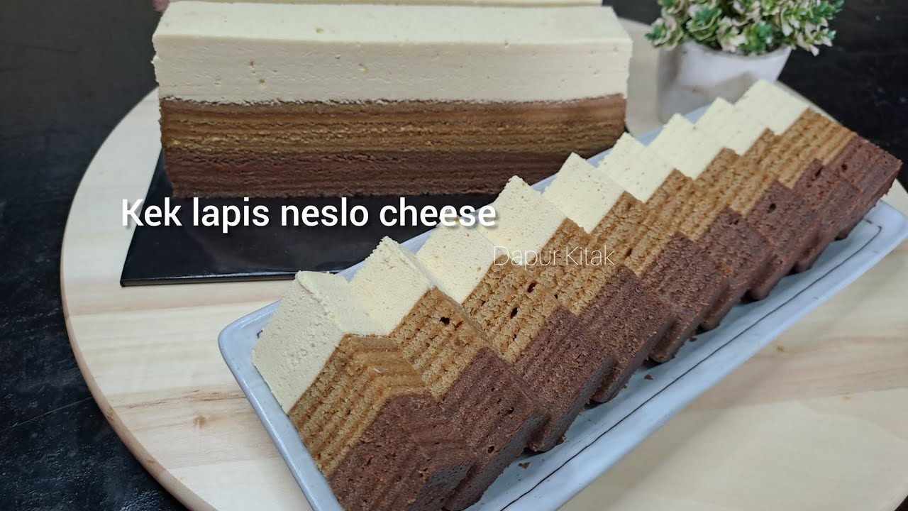 kek lapis neslo cheese // perisa nescafe ,milo ,cheese.
