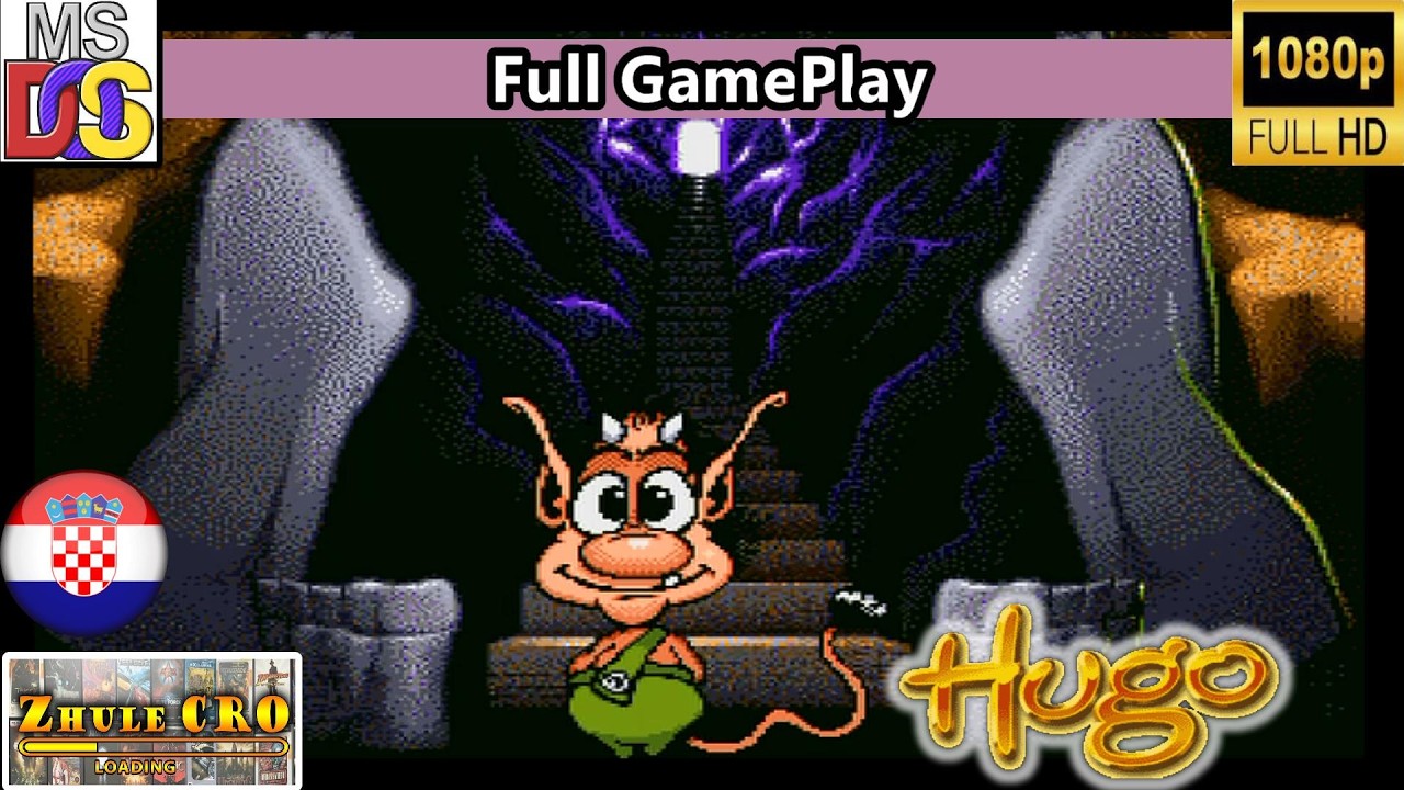 Hugo 3 (1998) -  Full Gameplay Walkthrough (Croatian) | 1080p60 | No Commentary