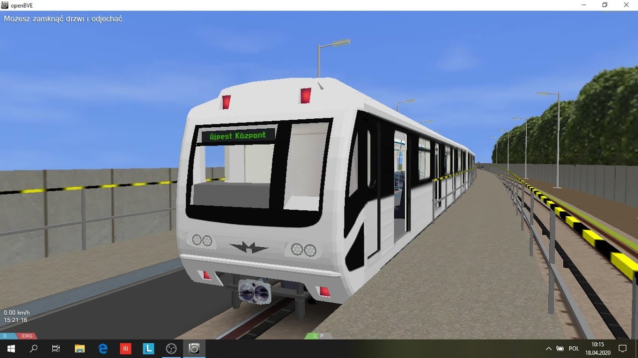 OpenBVE Budapest Metro Linia M3 81-717.2K