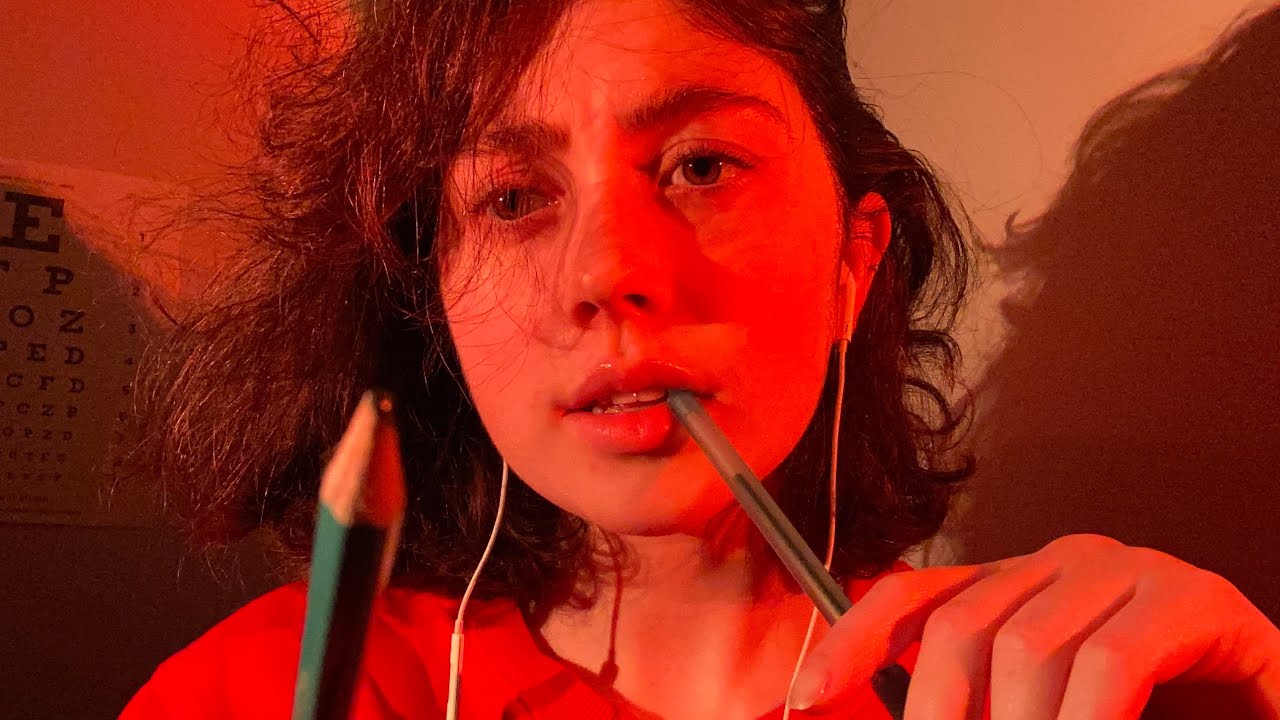 ASMR POV: you are my notebook (inaudible and pen noms) (personal attention and layered sounds)