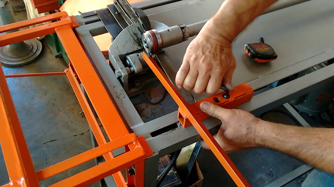 035 - Tesoura Rotativa para cortes de chapas de aço parte 2