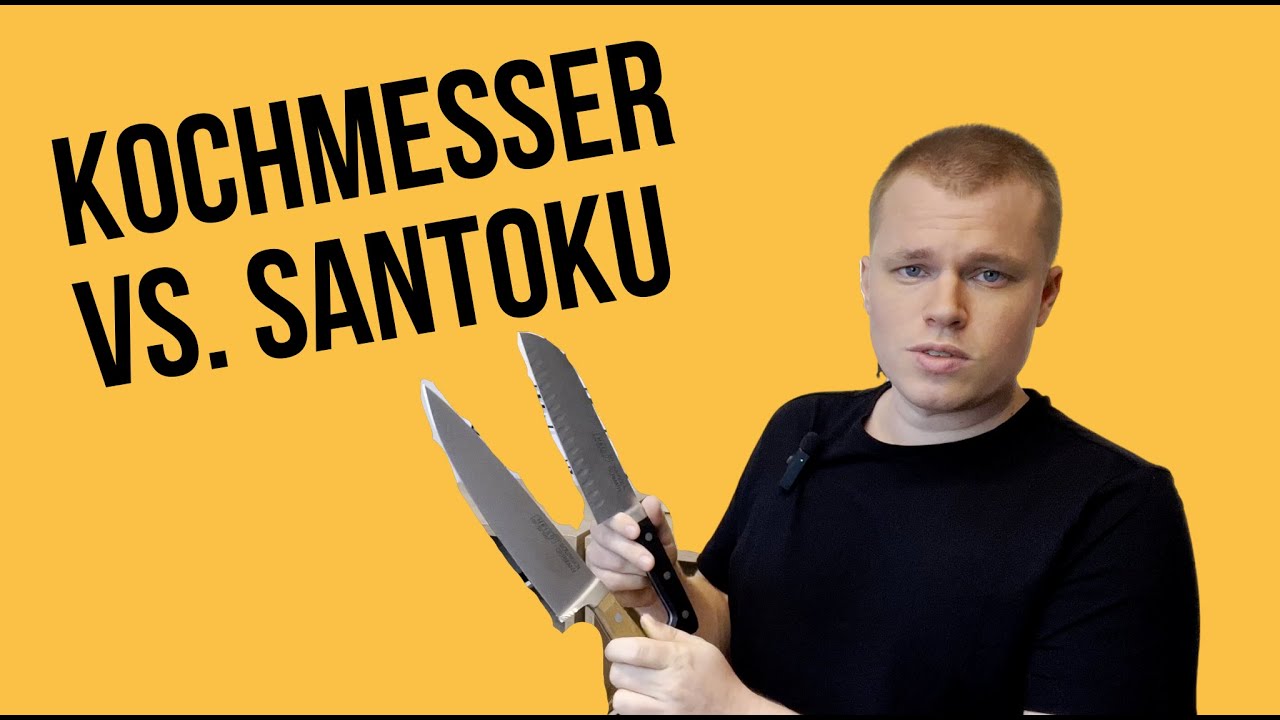Kochmesser vs. Santokumesser - Welches Messer ist besser?